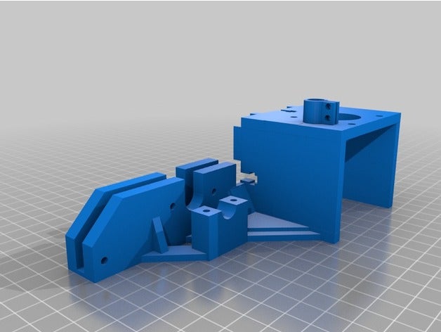 prusa i3 pro-bace 3d Drucker Teile 8mm ctc ebay Holz geeetech i3b acryli Klammer i3-support nema 17 motor mount unterstützt 3D print model - Mito3D