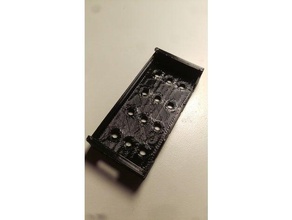 ventilated sliding pi zero case electronics 3d printer enclosure raspberry remixchallenge lid 3d print model - Mito3D