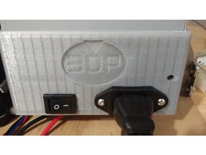 bloc d'alimentation boîtier zonestar p802q de l'imprimante 3d l'impression 3d print model - Mito3D