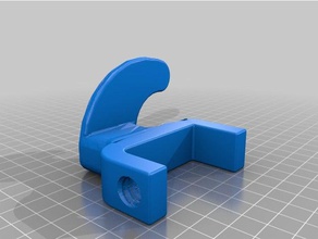oculus toque de la abrazadera soporte electrónica 3d print model - Mito3D