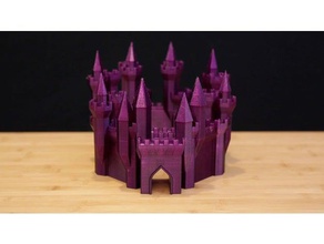 grand castle generator Gebäude Strukturen angepasst 3d print model - Mito3D
