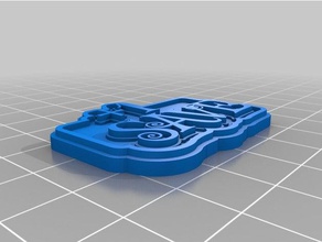 1 save keychains customized 3d print model - Mito3D