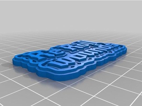 re roll Wunden Schlüsselanhänger angepasst 3d print model - Mito3D