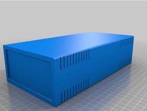 power supply case electronics customized 3d print model - Mito3D