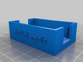 8x8 a matrice di led 3d la stampa arduino box caja 3d print model - Mito3D