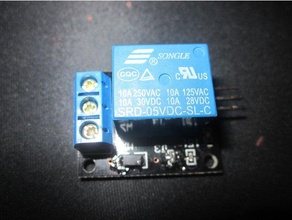 relé 5v eletrônica placa de 3d print model - Mito3D