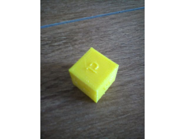 oui pas de cube jouet jeu accessoires 3D print model - Mito3D