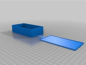 il mio personalizzato cassa rettangolare rpi cctv contenitori 3d print model - Mito3D