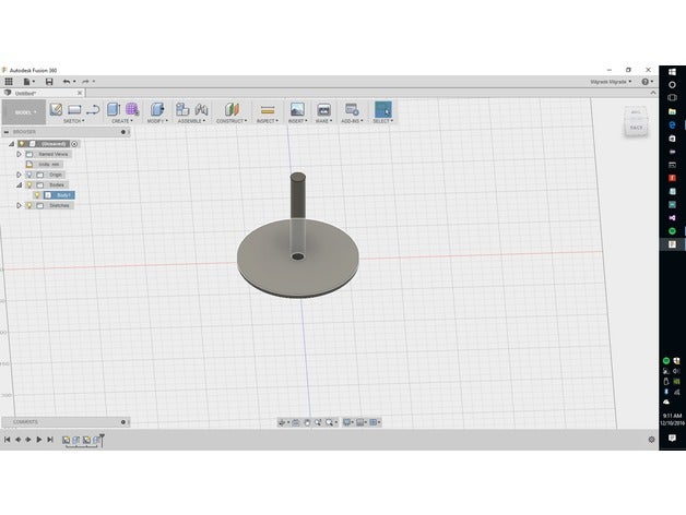 cd tutucu 3d baskı 3D print model - Mito3D