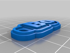 bo portachiavi i personalizzato 3d print model - Mito3D