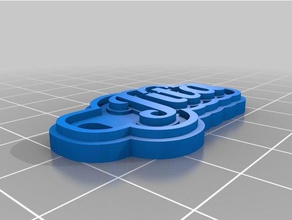 jita privesek Schlüsselanhänger angepasst 3d print model - Mito3D