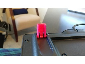 klavye bacak değiştirme bilgisayar ayak parça stand 3d print model - Mito3D