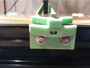 glass bed clamp 3d printer parts 3d print model - Mito3D