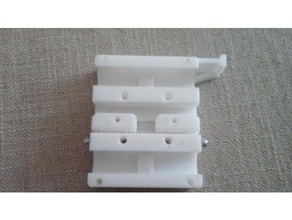 i3 eixo nenhum zíperes 3d a impressora partes transporte ctc prusa ebay madeira geeetech i3b acryli geetech pro retrabalho de aço eixo-x 3d print model - Mito3D