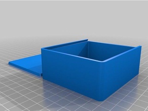 sax alto roseau box outil de les titulaires boîtes personnalisé 3d print model - Mito3D