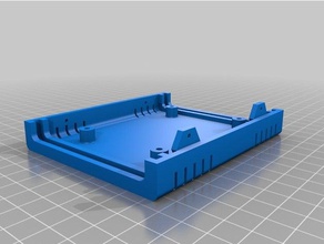 parte inferior del caparazón v2 la electrónica personalizado 3d print model - Mito3D