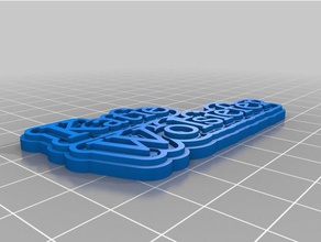 katie Schlüsselanhänger angepasst 3d print model - Mito3D