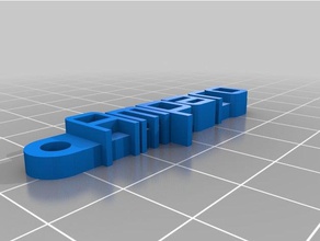 amparo organização personalizado 3d print model - Mito3D