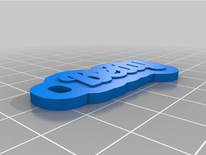 betty Schlüsselanhänger angepasst 3d print model - Mito3D