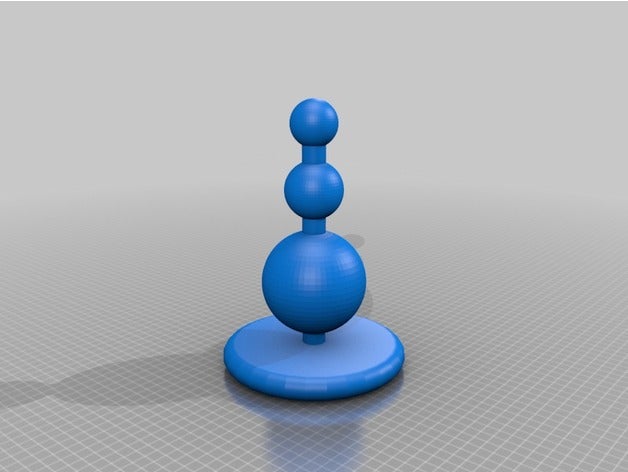 meine angepasste vibrierende Kugeln -parametriert werden diy 3D print model - Mito3D