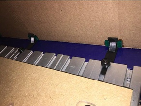 shopbot masaüstü cnc toz Kalkan parantez parçalar router kapağı 3d print model - Mito3D