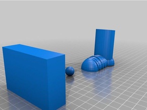 dedo de fútbol 3d impresión 3d print model - Mito3D