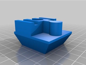 brio duplo adaptador construção brinquedos lego 3d print model - Mito3D