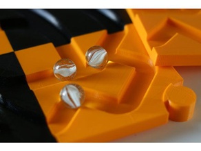 marbre de puzzle tuiles les jouets jeux infinello labyrinthe selecta piste 3d print model - Mito3D