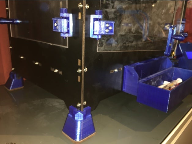 ctc pés 3d a impressora partes 3D print model - Mito3D