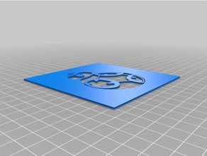 bb8 pochoir art outils personnalisé 3d print model - Mito3D