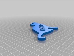 chat camille de porte-clés personnalisé 3d print model - Mito3D
