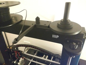 maker select universal spool holder 3d printer accessories 3d print model - Mito3D