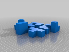 puzzle box 3d print model - Mito3D