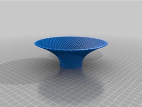 spiral super decor customized 3d print model - Mito3D