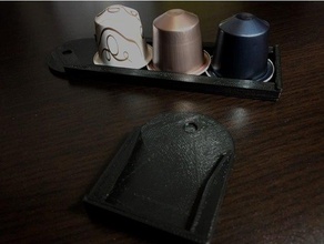 nespresso capsule holder diy 3d print model - Mito3D