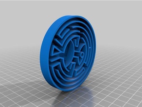 labyrinthe rugueux mini accessoires de jeu à l'ouest westworld 3d print model - Mito3D