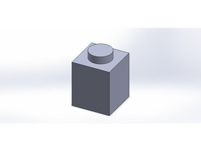 lego 1x1 Ziegel - Spielzeug Spiele 3d print model - Mito3D