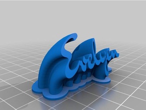 evelyen office customized 3d print model - Mito3D
