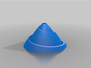 customized archimedean spiral math art 3d print model - Mito3D