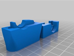 e3d volcán adaptador ft-5 de la impresora partes folgertech ft5 3d print model - Mito3D