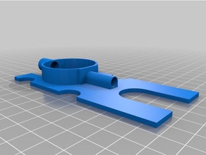 acuario de 35 mm plantilla perforación las mascotas agujero 3d print model - Mito3D