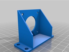 e3d titan bracket pancake stepper motors printing madewithtinkercad e3d-titan 3d print model - Mito3D