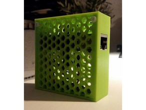 o arduino nano +ethernet shield enc28j60 webserver gabinete 3d impressão 3d print model - Mito3D