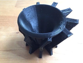 asimmetrico vaso arredamento 3d print model - Mito3D