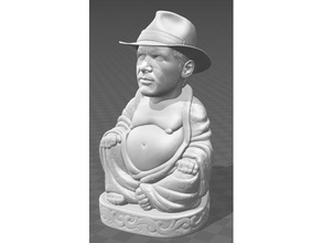 indiana jones buddha sculptures pop-buddha 3d print model - Mito3D