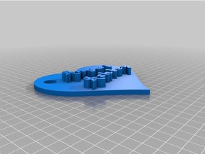 meine individuelle Schlüsselanhänger 3d print model - Mito3D