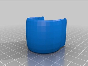 sopladora de nieve lona clip 3d impresión 3d print model - Mito3D