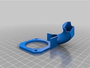 see your nozzel hictop fan shroud 3d printing 3d print model - Mito3D