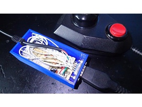 usb arcade joystick recinzione elettronica 3d print model - Mito3D