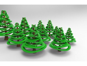 christmas tree design decor decoration 3d print model - Mito3D